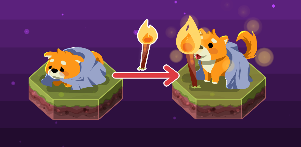 Explanatory image used in puzzle game Warmth