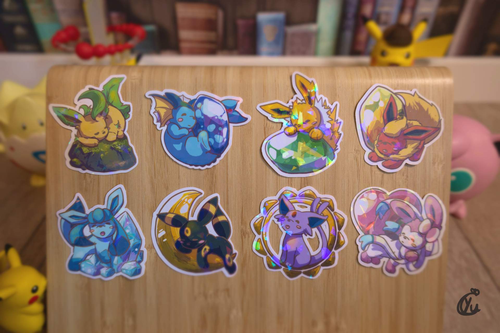 Eeveelutions sticker set