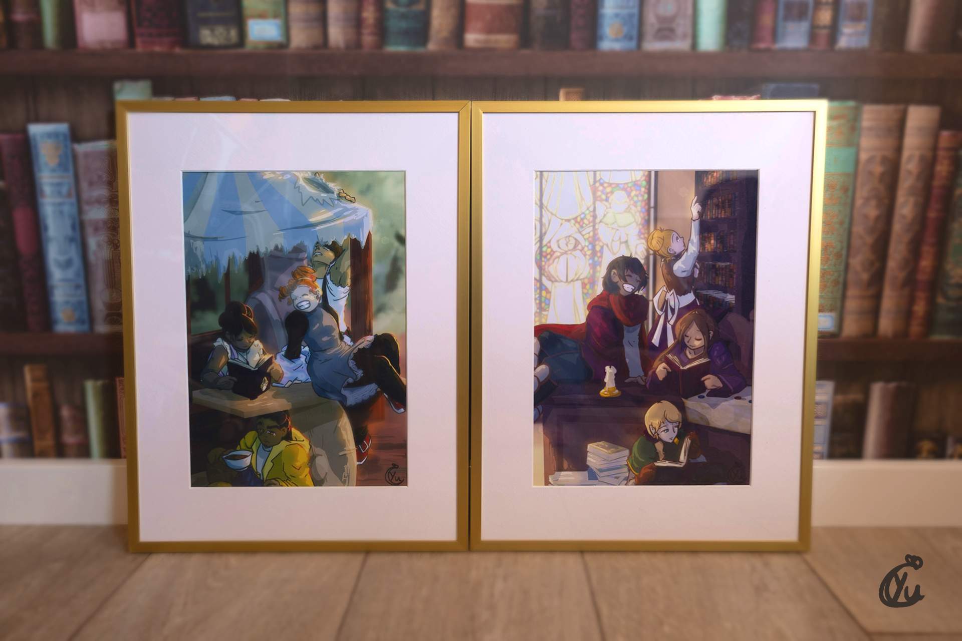 The Same Sky art prints, 2 sizes available